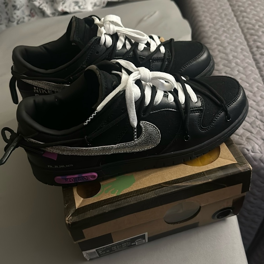 Off-White Dunk Low 50-50 mens size 9